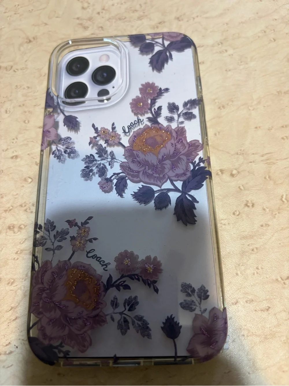 Coach iPhone 15 Pro Case, Compatible with MagSafe - Moody Floral